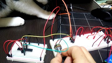 Arduino　ATMEGA328P-PU単体でサーボモーターを動かす