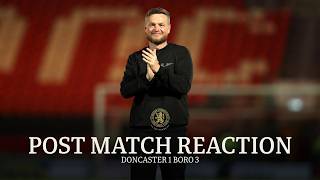 A Strong Win | Kim Hellberg | Post Match Reaction | Doncaster Rovers