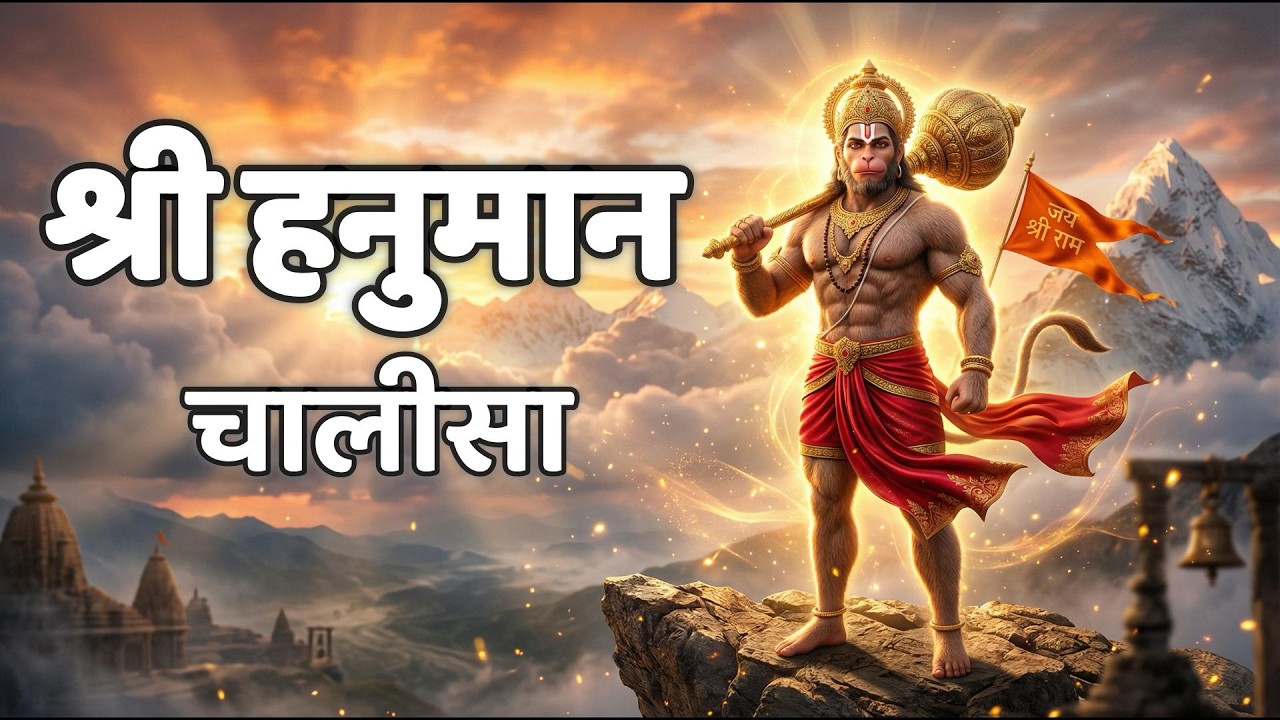 🔴 LIVE: हनुमान चालीसा । Hanuman Chalisa | श्री गुरु चरण सरोज रज निज मनु । Non Stop Bhajan