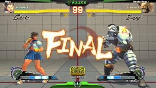 SSF4AE Uryo vs Snake Eyez- Shadowloo Showdown 2013
