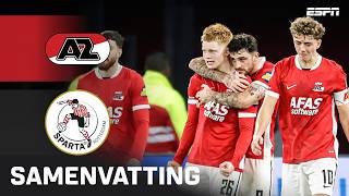 😮‍💨 Kees SMIT met een HEERLIJKE KNAL in de BOVENHOEK! 💥📐 | Samenvatting AZ - Sparta Rotterdam