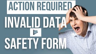 Action Required:Your app is not compliant with Google Policies.Issue found: Invalid Data safety form