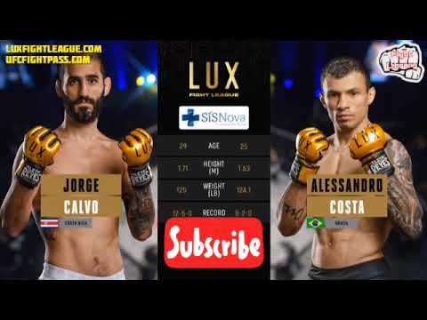 Alessandro Costa vs Jorge Calvo | LUX 13 | 07.05.2021