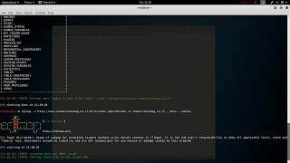 Hacking website using sqlmap