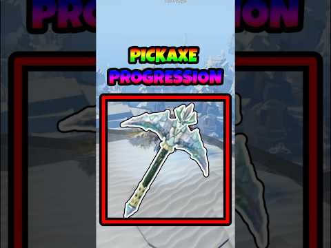 The BEST Pickaxe Progression Guide In The FORGE Island 3!