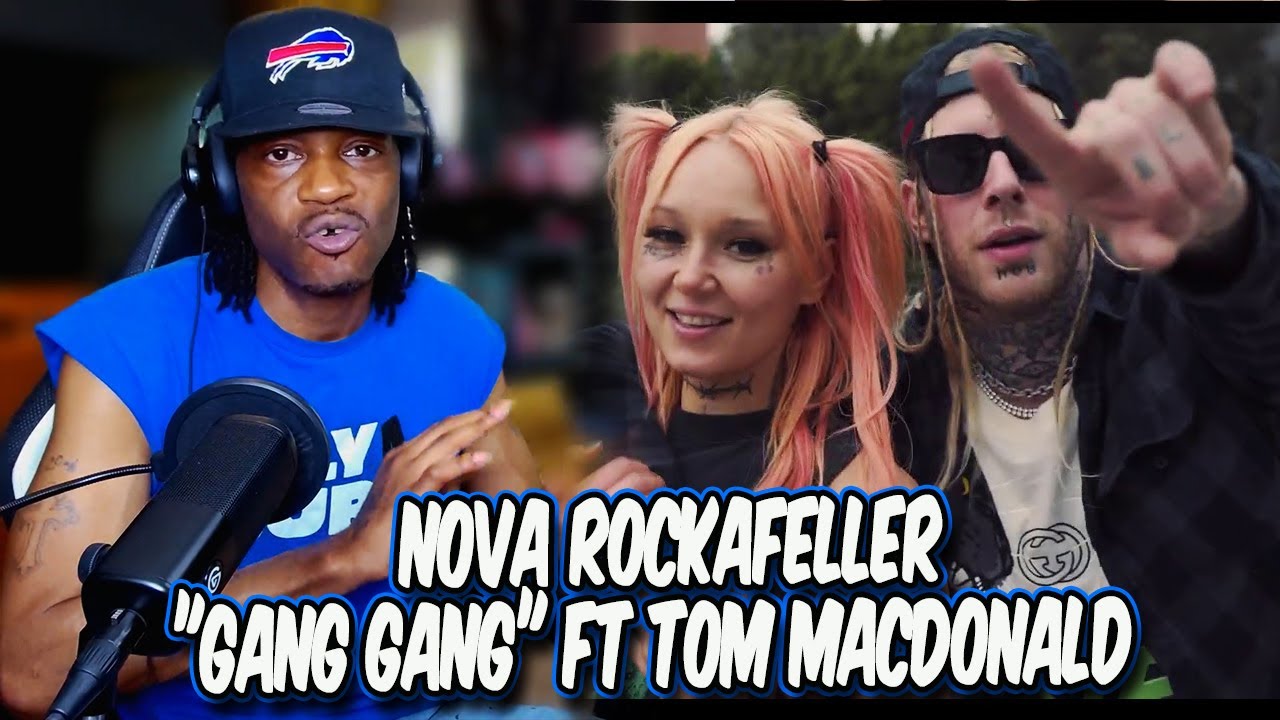 HoodFacts TV Reacts to Nova Rockafeller GANG GANG ft Tom MacDonald