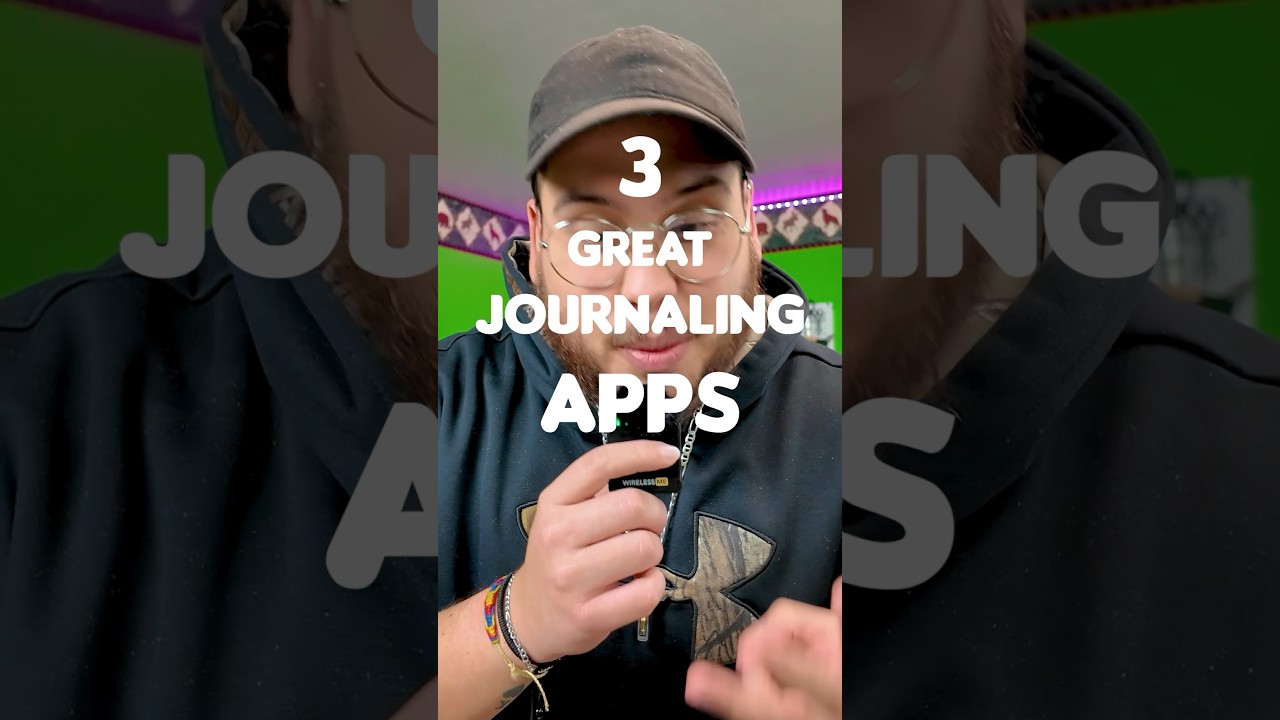 3 Journaling Apps you should use in 2025 #journaling #journal #selfimprovement