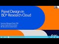 Panel design in bd research cloud   aug 9 2023 with veronica obregon perko