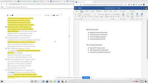 Beowulf Recap "The Coming of Beowulf" Part 2