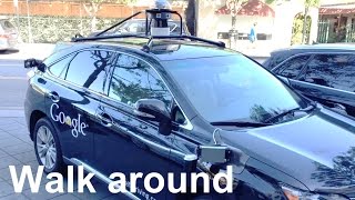 Google Self Driving Car Walkaround, Mountain View April 2015