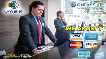 #ONPASSIVE #OWallet is an AI powered digital mobile wallet application   Timm Johnson & Bill Must