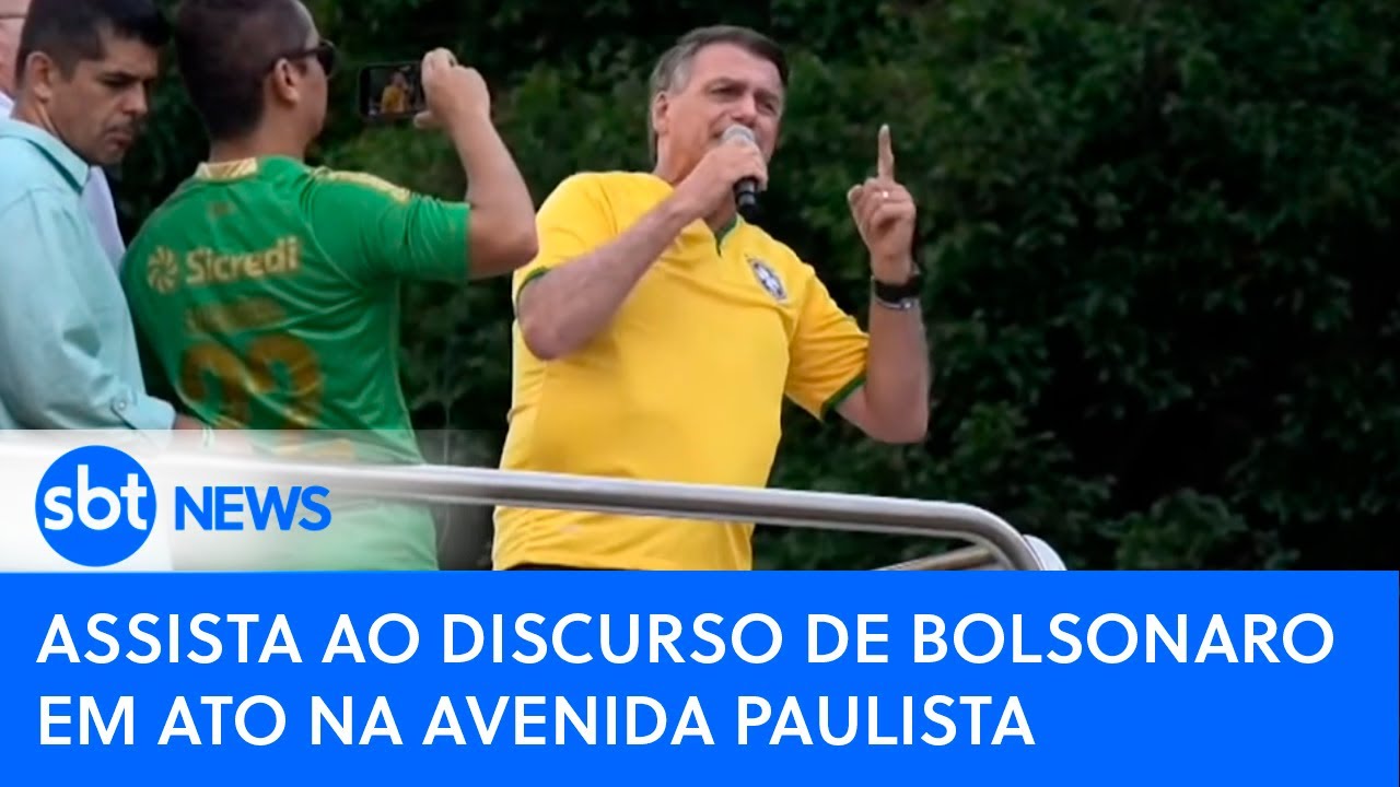 Em ato na Paulista, Bolsonaro pede pacificação e anistia aos condenados pelo 8/1; assista discurso