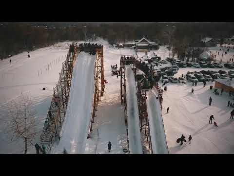 Турбаза Светлячок под Уральском. 2 января 2019 г