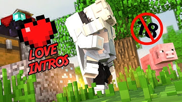 TOP 20 LOVE MINECRAFT INTROS ANIMATION ❤️