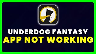Underdog Fantasy Sports App Not Working: How to Fix Underdog Fantasy Sports App Not Working screenshot 4