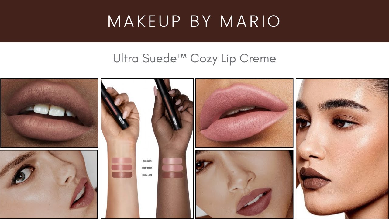 NEW Lipstick Preview! Makeup By Mario Ultra Suede™️ Cozy Lip Creme! 