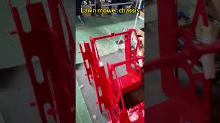 Lawn Mower Chassis Production Row Coated and Bare Frames | Shandong