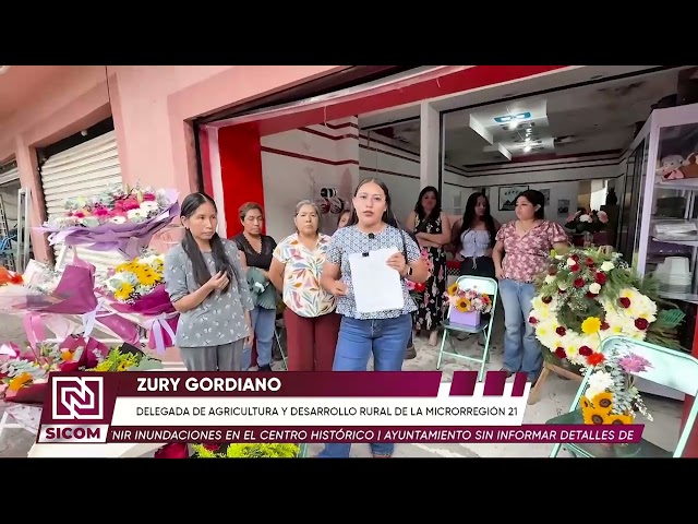 🌸 Mujeres de Atlixco emprenden con “Colibrí”, florería impulsada por programa para mujeres rurales