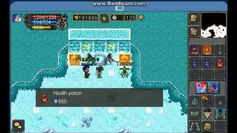 TibiaMe - Where and how to kill Frostisso(2ppl without pot)