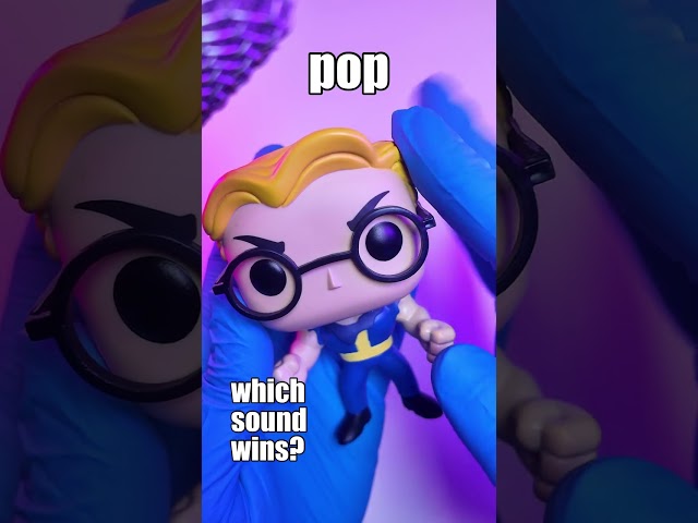 Vault Boy Stand vs Pop 🧐 🎧 Which Sound Wins? #ASMR #Shorts