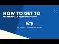 How To Get To: Terminal B Rideshare Pickup