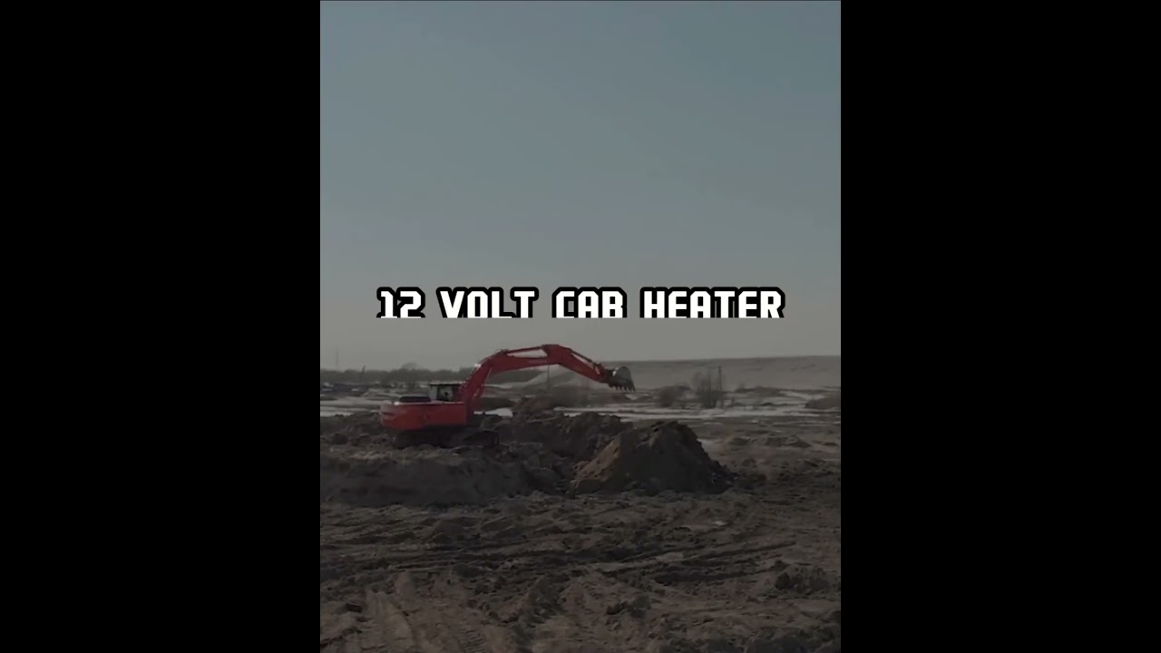 12 Volt Heater for Skid Steers, Tractors, Excavators, UTVs, etc. 