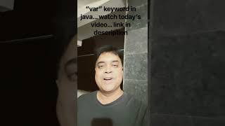 What is the 'var' keyword really doing #java #programming #shorts