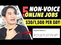 EARN 1500 PHP PER DAY BY DOING THESE ONLINE! | Non-Voice Online Jobs | Work from Home Jobs