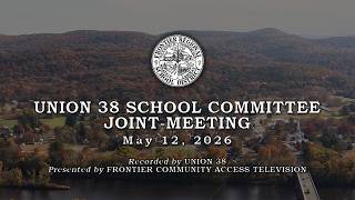Frontier School Committee Meeting - May 12, 2026