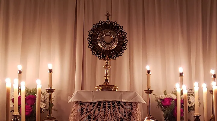 Benediction Of The Most Blessed Sacrament 11/27/22...