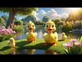 Ducky Wings Go Flap, Flap, Flap! | Cute Duck Song for Kids | Fun Animal Nursery Rhyme for Toddlers