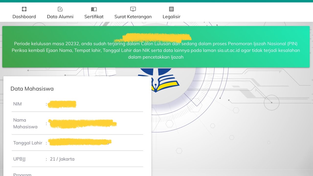 Hai, Calon Lulusan UT! Tahap Penjaringan Yudisium UT | UNIVERSITAS TERBUKA | WISUDA UT PART 2