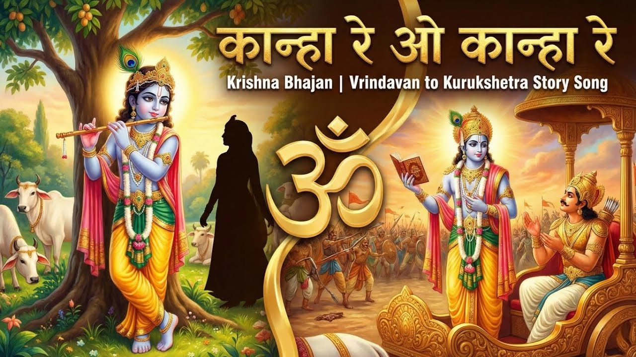 कान्हा रे ओ कान्हा रे | Jai Shri Krishna Bhajan | From Vrindavan to Kurukshetra | Bhakti Song