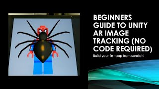 Beginners guide to UNITY AR Image Tracking | No code required | Build your first AR app from scratch screenshot 5