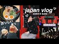 Japan vlog osaka  kyoto  good food in dotonbori shopping miffy store fun in arashiyama