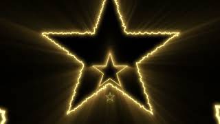 Flying Shining Star Lights Loop