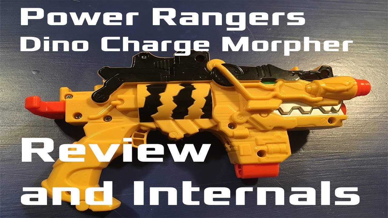 2 Stage Trigger Offbrand NERF Blaster? | Power Rangers Dino Charge Morpher Review + Internals
