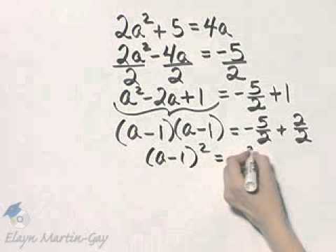 Beginning and Intermediate Algebra Ch 11 Ex 12