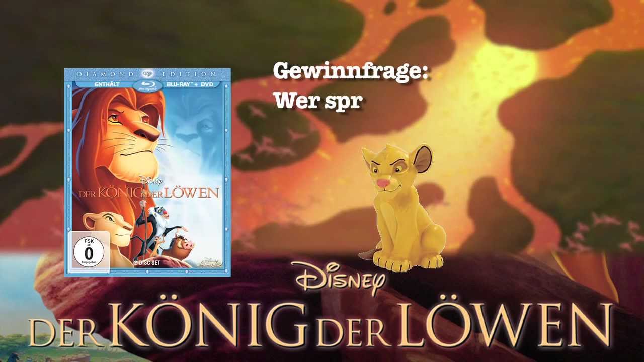 König Der Löwen Blu Ray