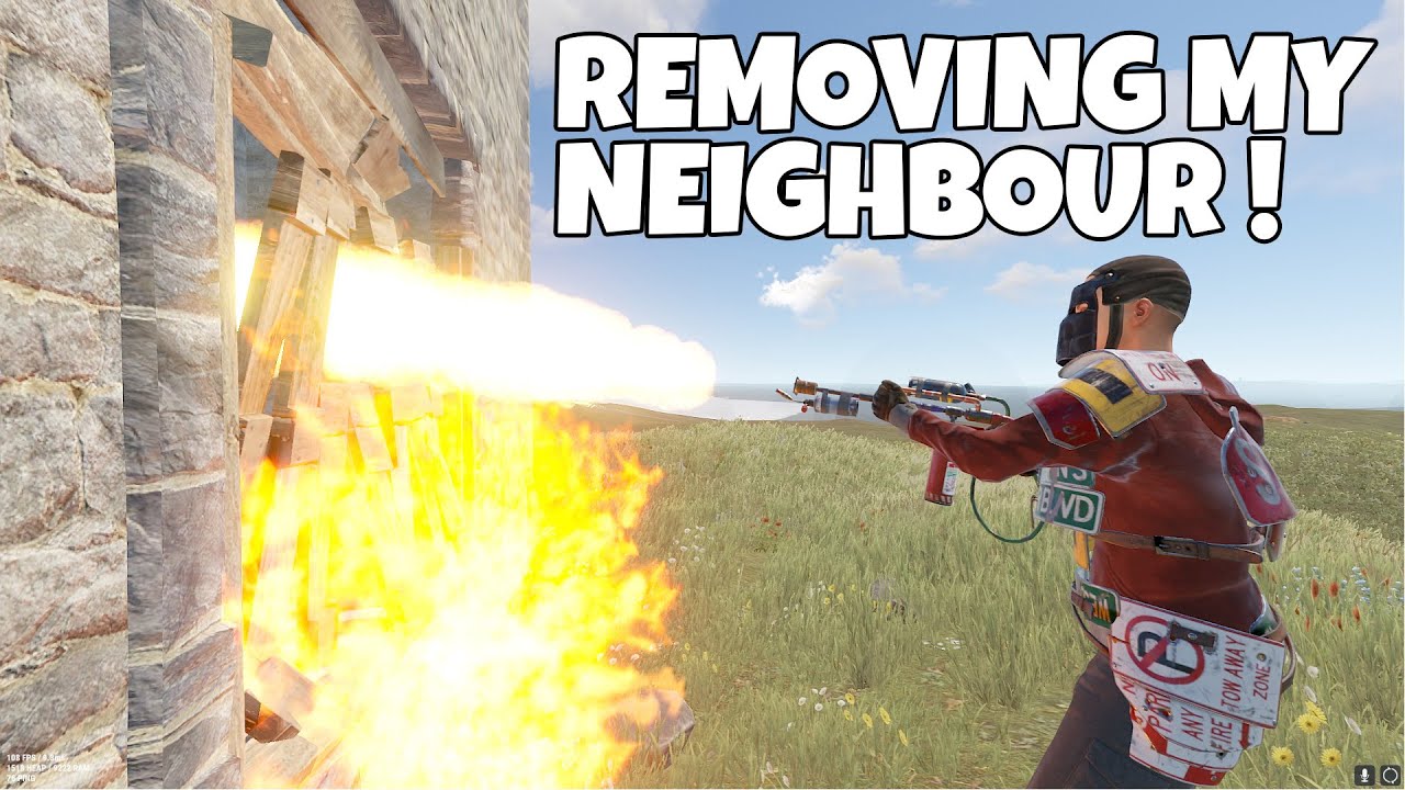 RUST - Found A Decayed Base Then Raided My Neighbour With It 1/2 - YouTube