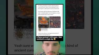 The Ancient Japanese Temple Fire Shocking The Internet 👀