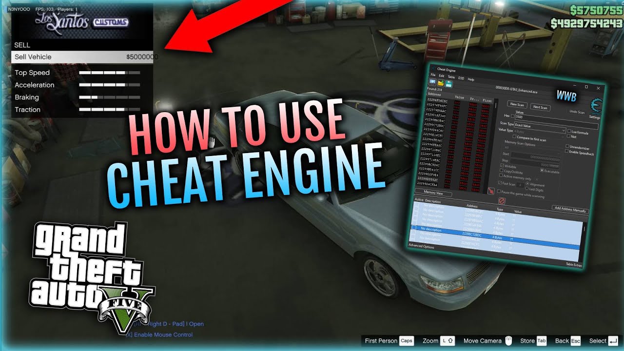 How To Use Cheat Engine in GTA 5 (Enhanced & Legacy) – 2026 Guide