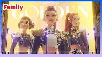 ‘Golden’ Lyric Video | KPop Demon Hunters | Netflix Family