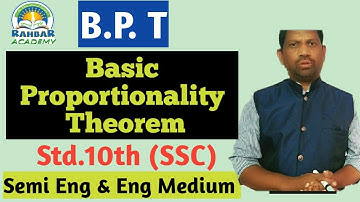 class 10 geometry | Similarity | Eng & semi Eng Medium | BPT| basic proportionality theorem