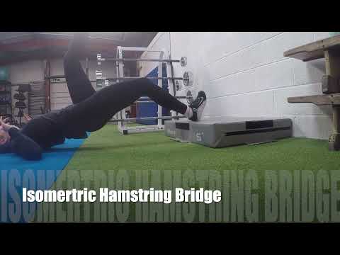 Isometric Hamstring Bridge