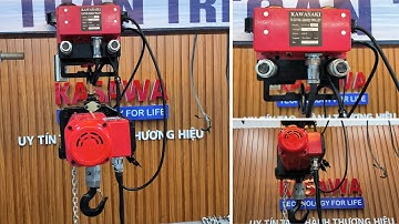 Palang 500kg nguồn 220v 50Hz, 2 cấp tốc độ cho nhà xưởng, kho hàng