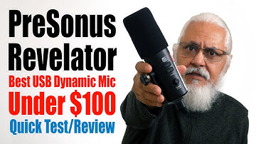 PRESONUS REVELATOR Dynamic $100 Mic Test! Unboxing, Mic, Headphone & OBS Test #PreSonusRevelator