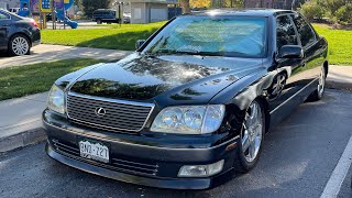 Wald style front lip for Lexus ls400 ucf20 . Updates on Nathan’s ls400