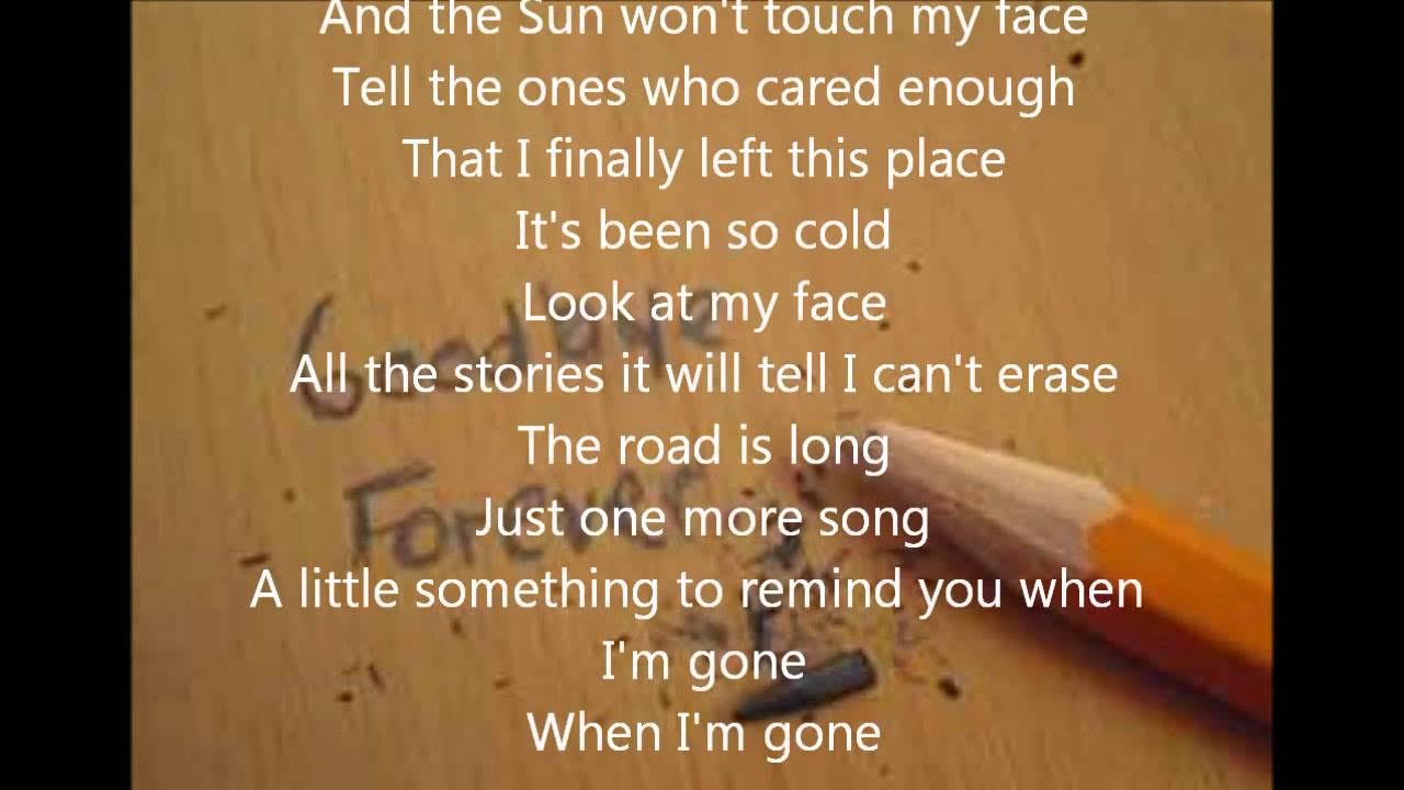 staind something to remind you