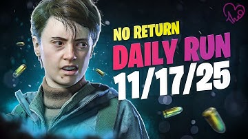 No Return - Daily Challenge on Grounded mode as Mel (11.17.25)
